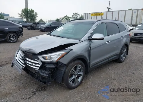 2016 Hyundai Santa Fe Limited z USA, uszkodzony, nr VIN KM8SRDHF1GU137722